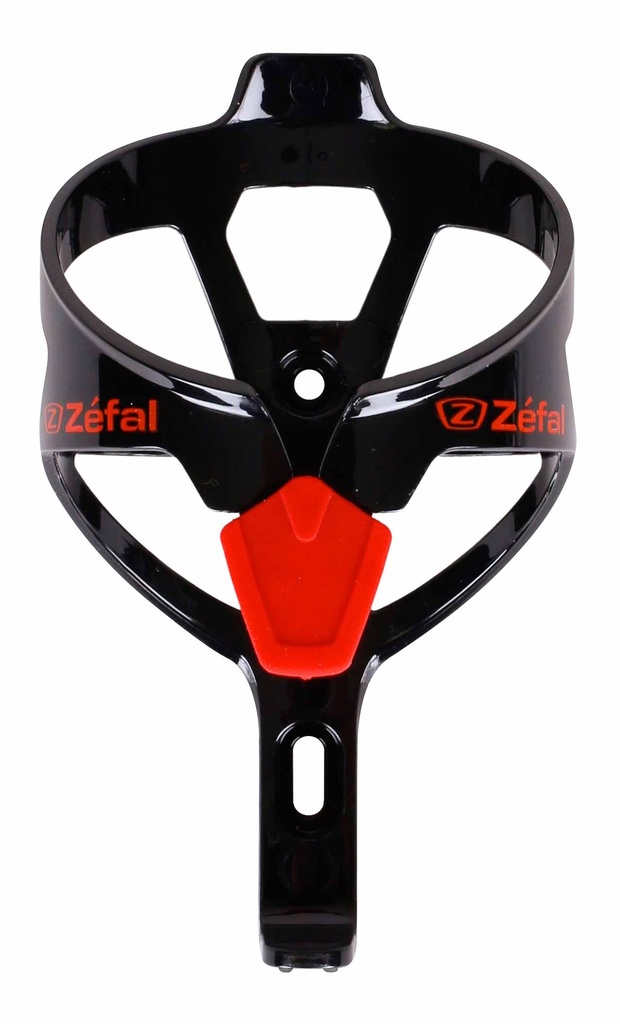 PORTA CARAMAÑOLA ZEFAL PULSE A2 PLASTICO NEGRO/ROJO