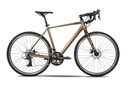 BICICLETA GRAVEL VOLTA TIRRENA G2 ALUMINIO R28" SHIMANO SORA 18VEL DORADO TALLE 56