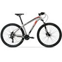 BICICLETA MTB VOLTA RAZZ G2 ALUMINIO R29" 24VEL MICROSHIFT GRIS/ROJO/NEGRO TALLE S