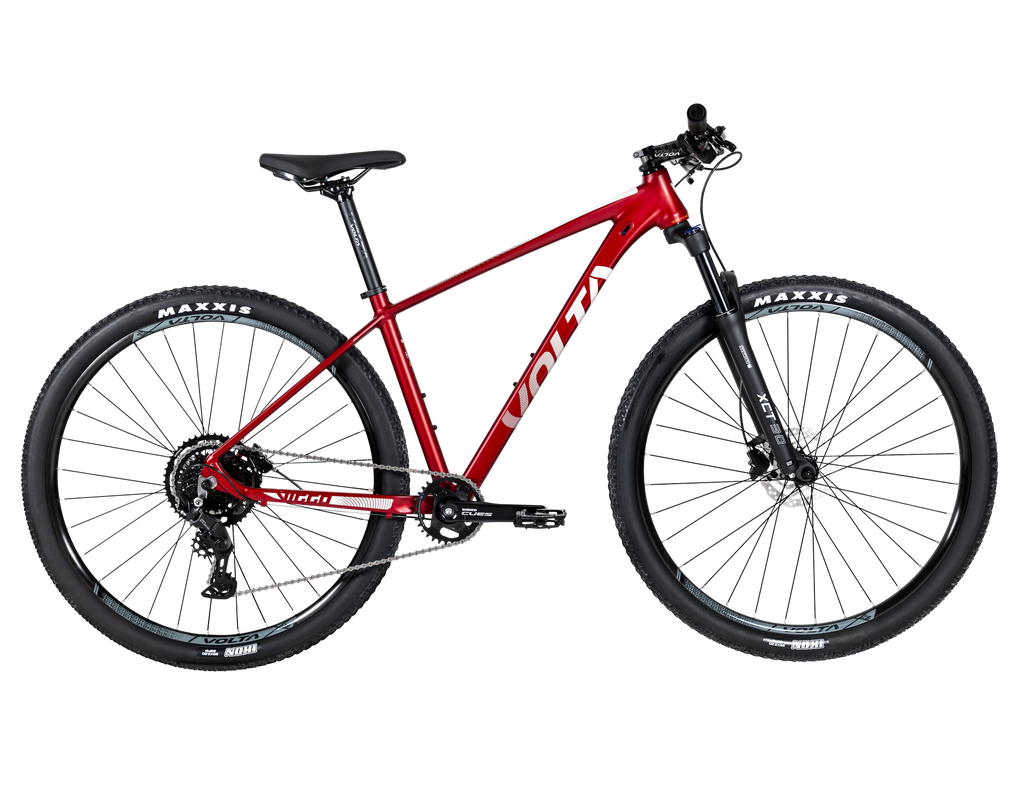 BICICLETA MTB VOLTA VIGGO ACTIVE G3 ALUMINIO R29" 9VEL SHIMANO CUES ROJO TALLE S