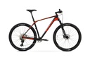 BICICLETA SAVA MTB CARBONO DECK 6.1 DEORE 12VEL NEGRO/ROJO TALLE L