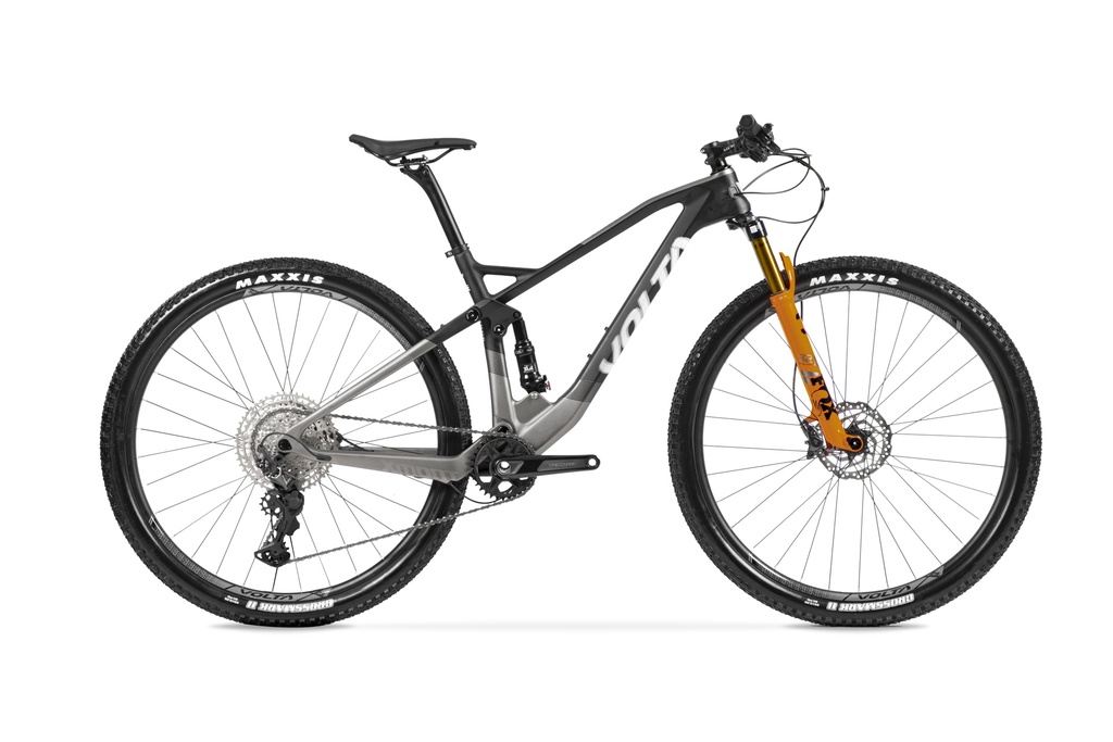 BICICLETA MTB VOLTA XMONT CARBONO R29" XT/FOX FACTORY GRIS M