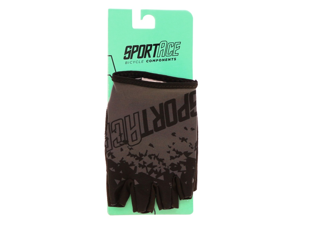 GUANTES SPORTACE CORTOS SPORTACE NEGRO/GRIS TALLE M