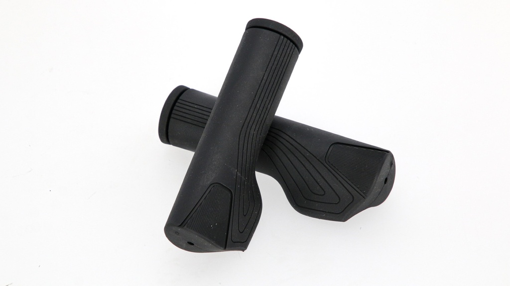PUÑO MTB ERGONOMICO TPR/PVC 130MM NEGRO SPORTACE S1