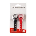 BALIZA TOPMEGA SET D/T SILICONA REDOND 1 LED 4 FUNCIONES C/SUJETADOR