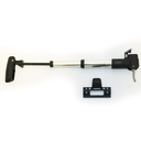 INFLADOR DE MANO MINI ZHUFENG ALUMINIO TELESC 30X230 MM.D/VALVULA
