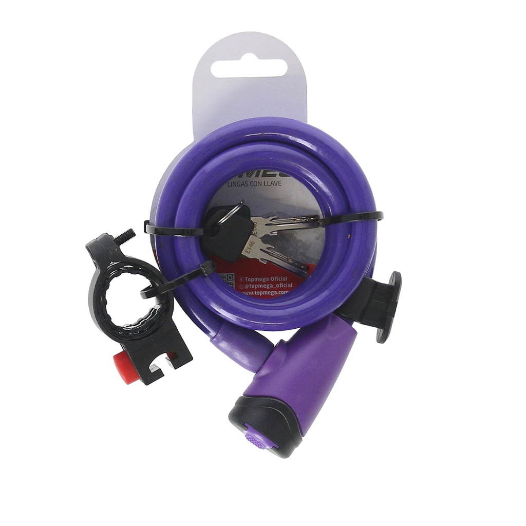 ESLINGA T/RULO TOPMEGA 12X1000MM C/SOPORTE/TAPA PURPURA