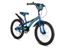 BICICLETA INFANTIL TOPMEGA SPEEDMIKE VARON ACERO R20" 1VEL AZUL