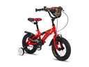 BICICLETA INFANTIL TOPMEGA CROSSBOY VARON ACERO R12" 1VEL ROJO