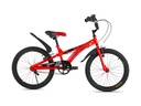 BICICLETA INFANTIL TOPMEGA CROSSBOY VARON ACERO R20" 1VEL ROJO