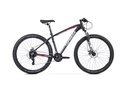 BICICLETA MTB TOPMEGA THOR ALUMINIO R29" 24VEL SHIMANO TOURNEY NEGRO/BLANCO/NARANJA TALLE L