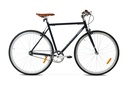 BICICLETA FIXIE TOPMEGA STREETER ACERO R28 1VEL AZUL OSCURO TALLE 54