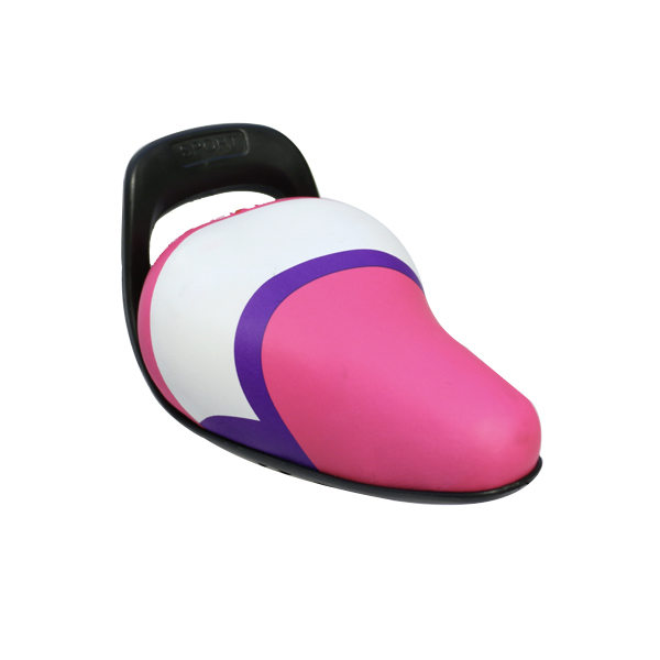 ASIENTO INFANTIL TOPMEGA SPORT TAPIZADO CON AGARRADERA 200x135MM ROSA/BLANCO