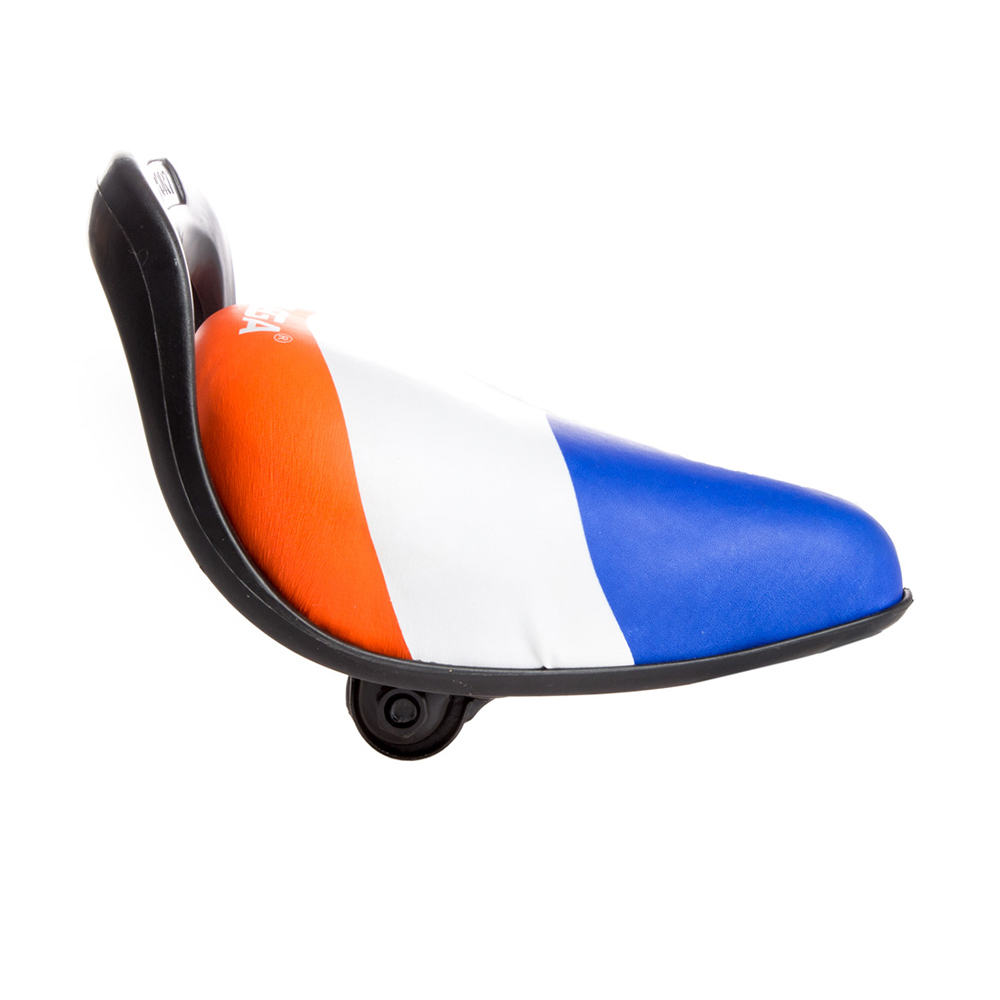ASIENTO INFANTIL TOPMEGA SPORT TAPIZADO CON AGARRADERA 200x135MM AZUL/NARANJA