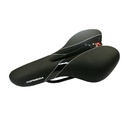 ASIENTO MTB/RUTA 280x160MM ANTIPROSTÁTICO ACOLCHADO NEGRO