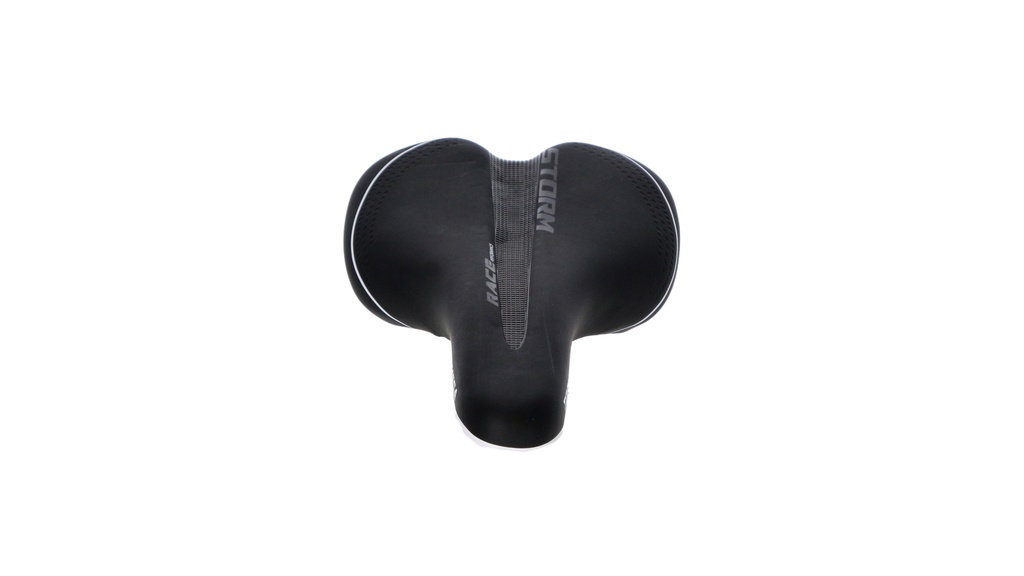 ASIENTO MTB TOPMEGA 270x165MM NEGRO/BLANCO