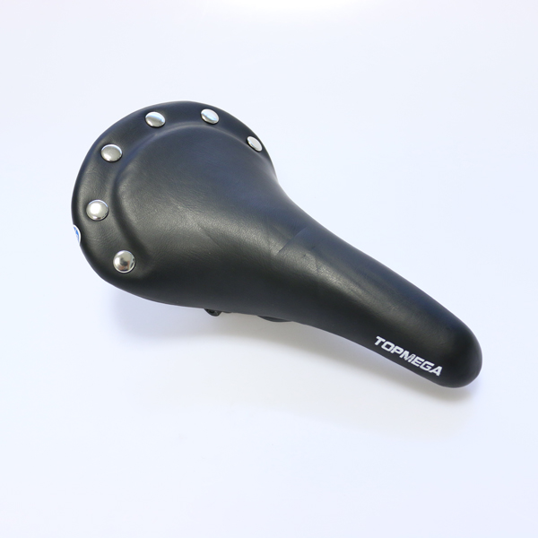 ASIENTO C/TACHA TOPMEGA FIXIE 272X153MM NEGRO