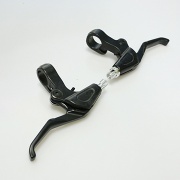 MANIJA FRENO V-BRAKE ALUMINIO FULL 3 DEDOS NEGRA PAR