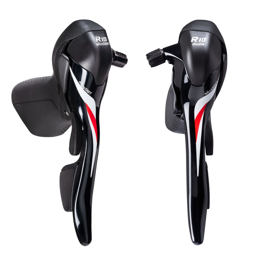 MANIJA CAMBIO/FRENO RUTA MICROSHIFT R10 2X10V PAR