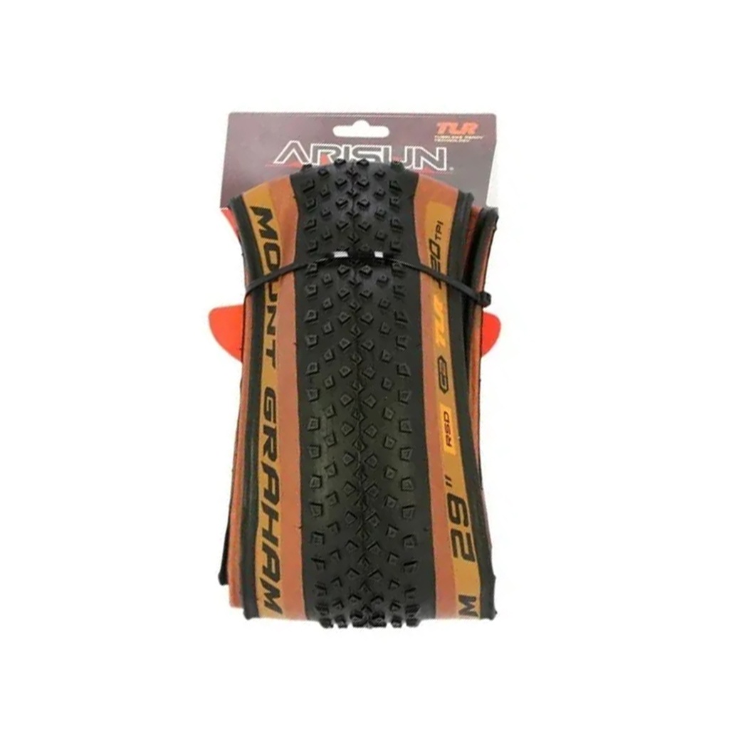 CUBIERTA ARISUN 29X2.20 MTB GRAHAM FOLDABLE 120TPI KEVLAR SKINWALL