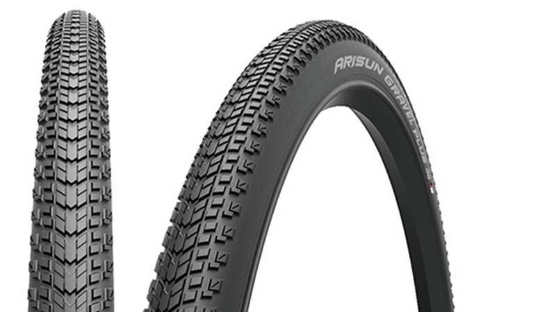 CUBIERTA ARISUN 700X38C GRAVEL GRAVEL PLUS 38 PLEGABLE KEVLAR TUBELESS READY 120TPI TANWALL BLISTER