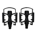 PEDAL ALUMINIO MTB FULL C/BOLILLA 9/16" NEGRO