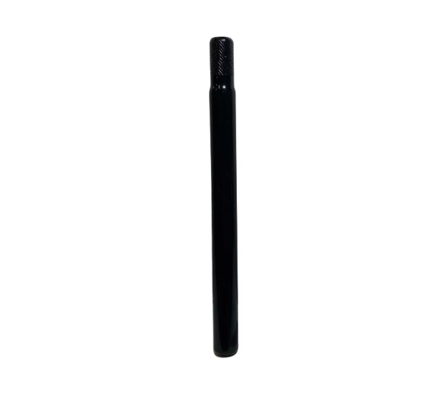 CAÑO DE ASIENTO TOPMEGA RECTO ACERO 25.4x190MM NEGRO