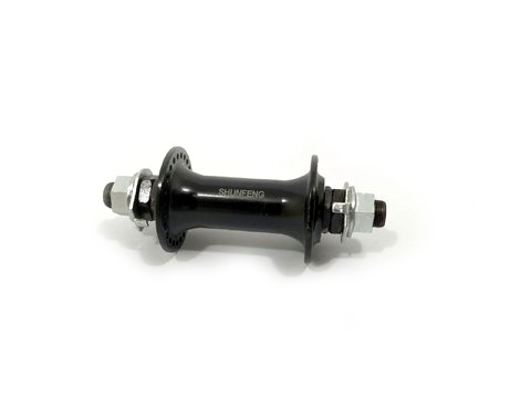 MAZA DELANTERA 48AG FREESTYLE ALUMINIO EJE M14 NEGRO OEM
