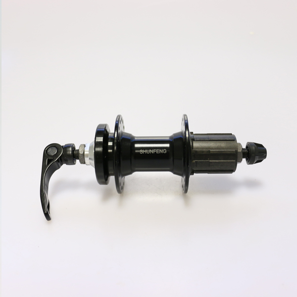 MAZA TRASERA CASSETTE 36AG ALUMINIO RULEMAN F/D CIERRE NEGRO SHUNFENG