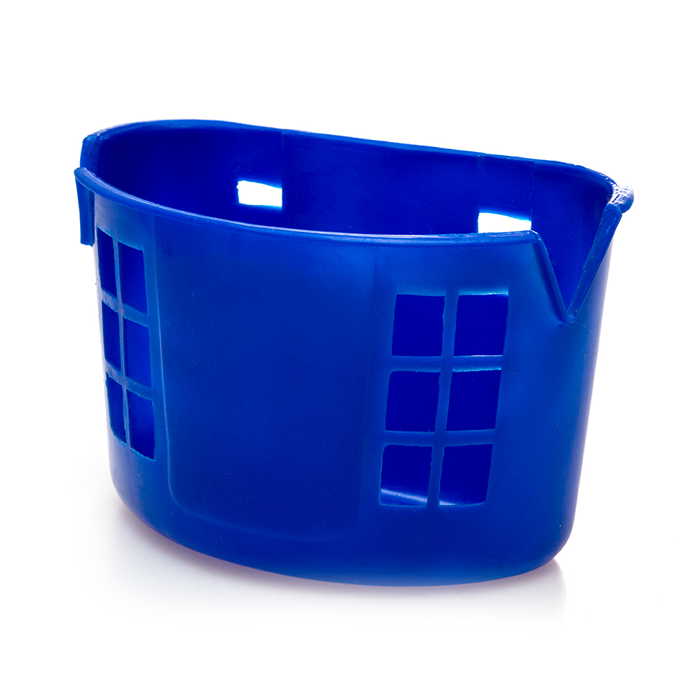 CANASTO TOPMEGA PLASTICO BMX 12'' AZUL