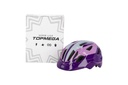 CASCO INFANTIL TOPMEGA CON REGULADOR VIOLETA TALLE S (52-56CM)