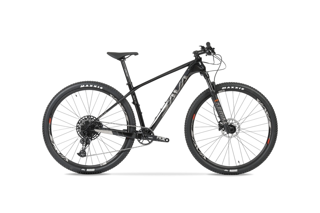 BICICLETA SAVA MTB CARBONO DECK 7.0 NX 12VEL NEGRO TALLE M