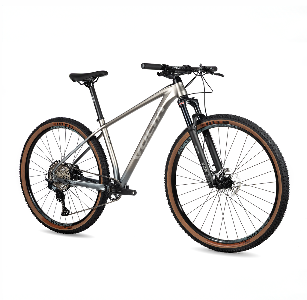 BICICLETA MTB VOLTA SVEL RACE G3 ALUMINIO R29" 12VEL SHIMANO SLX GRIS TALLE S
