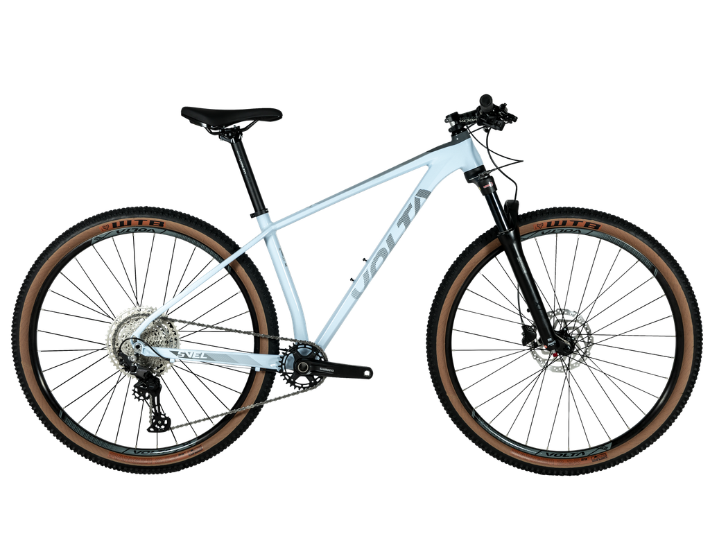 BICICLETA MTB VOLTA SVEL EXPERT G3 ALUMINIO R29" 12VEL SHIMANO DEORE CELESTE TALLE L