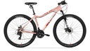 BICICLETA MTB TOPMEGA FLAMINGO ALUMINIO R29 21VEL SHIMANO TOURNEY ROSA/ARENA/FUCSIA TALLE M