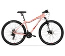 BICICLETA MTB TOPMEGA FLAMINGO ALUMINIO R29 21VEL SHIMANO TOURNEY ROSA/ARENA/FUCSIA TALLE XS