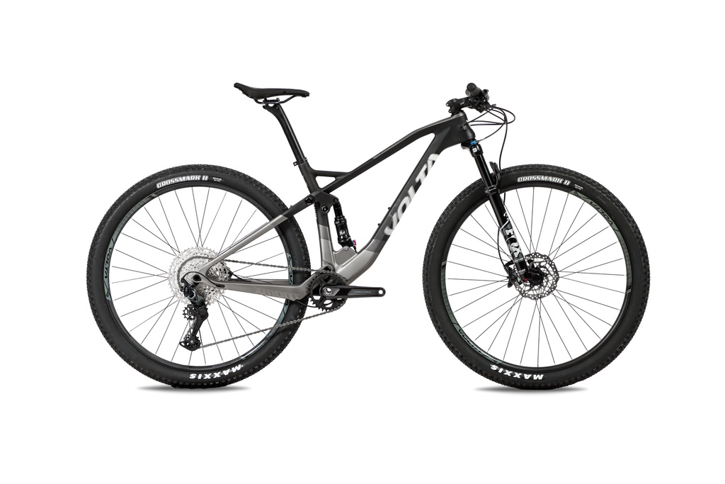 BICICLETA MTB VOLTA XMONT CARBONO R29" SHIMANO SLX/FOX RYTHM GRIS M