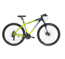 BICICLETA MTB TOPMEGA SUNSHINE ALUMINIO R29" 21VEL SHIMANO TOURNEY VERDE LIMA TALLE XL