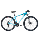 BICICLETA MTB TOPMEGA SUNSHINE ALUMINIO R29" 21VEL SHIMANO TOURNEY CELESTE TALLE S