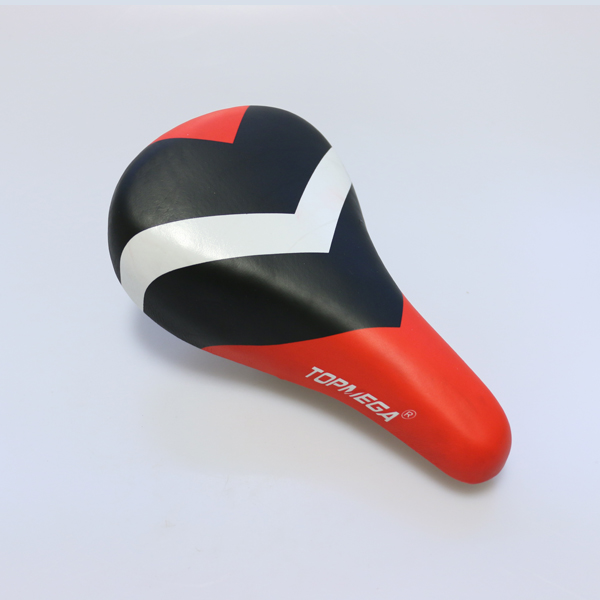ASIENTO INFANTIL TOPMEGA CROSS 240x145MM TAPIZADO ROJO/NEGRO/BLANCO