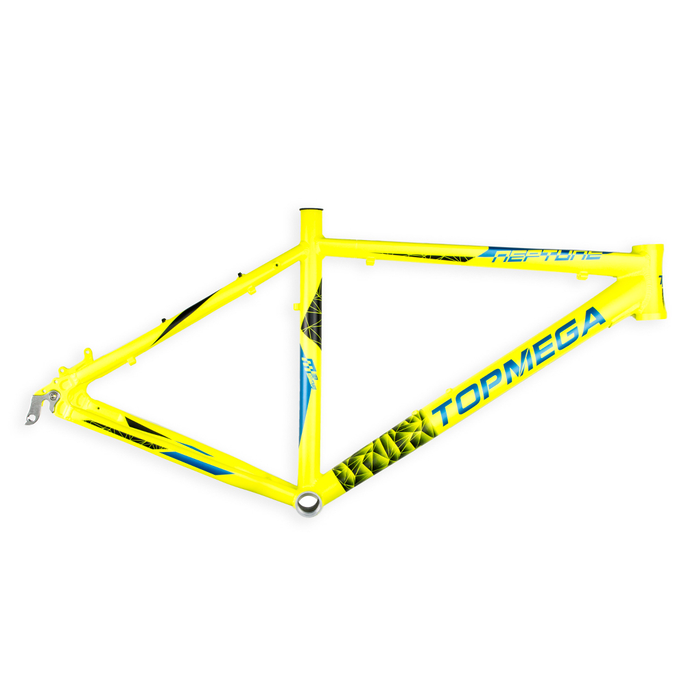 CUADRO MTB TOPMEGA NEPTUNE ALUMINIO R26" AMARILLO FLUOR TALLE M