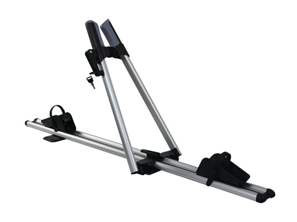 PORTABICICLETA AUTO TOPMEGA PARA TECHO ALUMINIO C/SEGUROS 1350MM