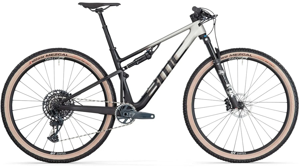 BICICLETA MTB BMC FOURSTROKE TWO CARBONO R29" SRAM GX EAGLE 12VEL GRIS/NEGRO TALLE XL