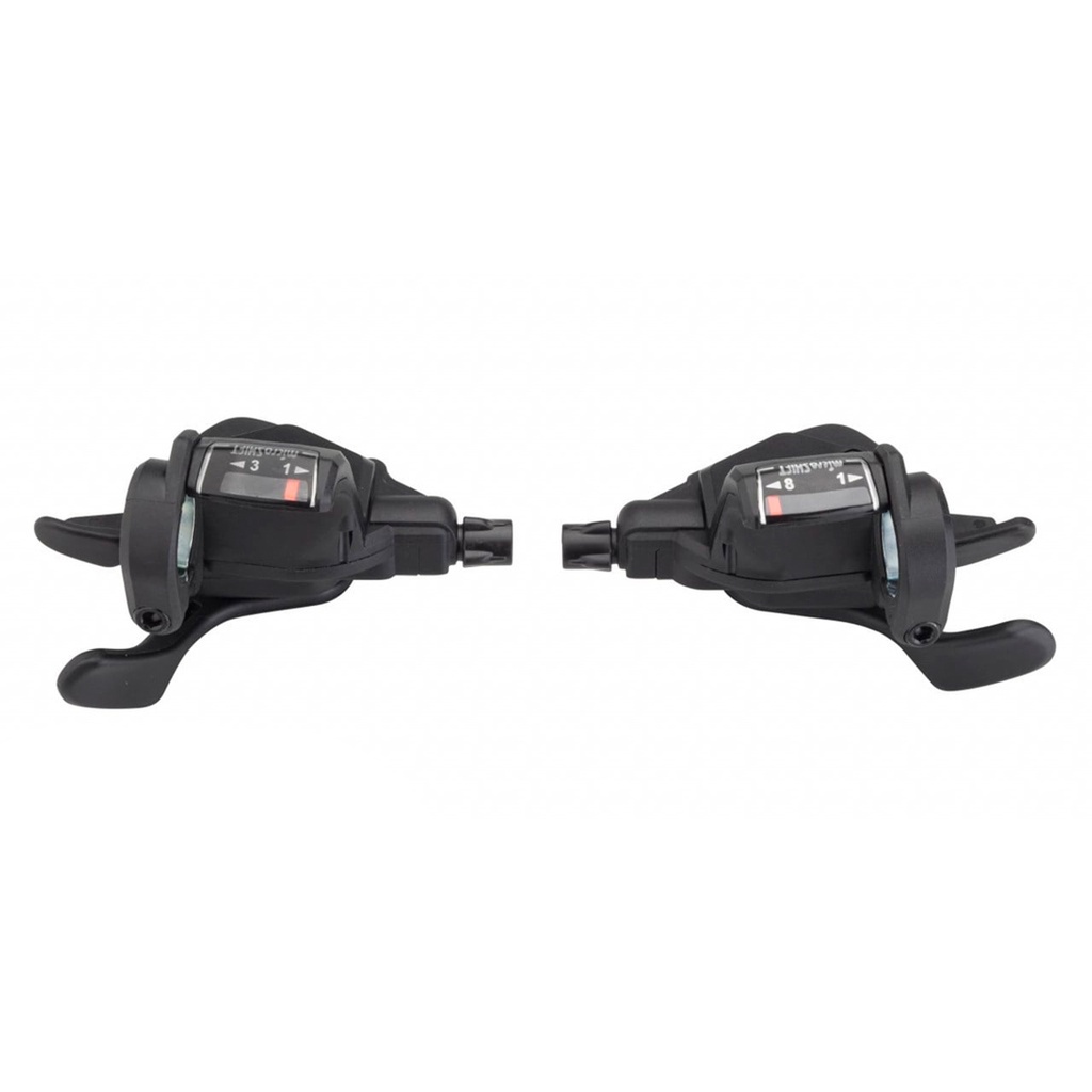 MANIJA CAMBIO MTB  MICROSHIFT MEZZO TS39 3X8V PAR