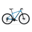 BICICLETA MTB TOTEM POWER ALUMINIO R29" 21VEL SHIMANO TOURNEY CELESTE/NEGRO TALLE M