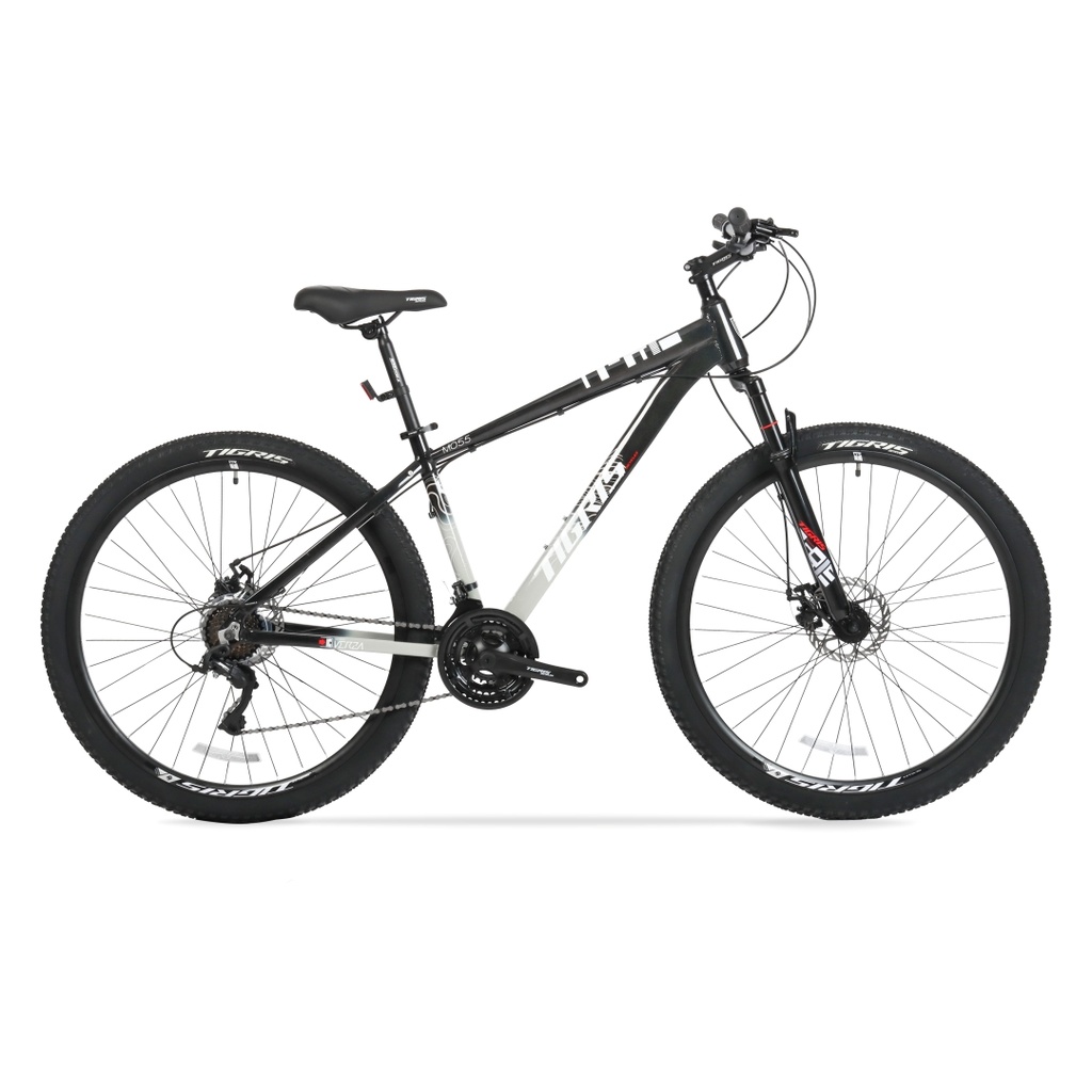 BICICLETA MTB TIGRIS ALUMINIO R29" 21VEL TIGRIS NEGRO/GRIS TALLE M