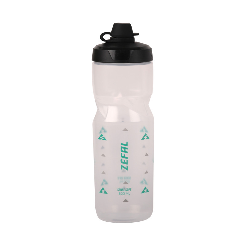 CARAMAÑOLA ZEFAL SENSE SOFT 80 PLASTICA TRANSLUCIDA CON TAPA