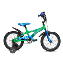 BICICLETA INFANTIL TOPMEGA SPEEDMIKE VARON ACERO R16" 1VEL VERDE/AZUL