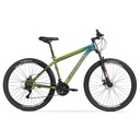 BICICLETA MTB TIGRIS ACERO R29" 21VEL GRIS/VERDE TALLE S