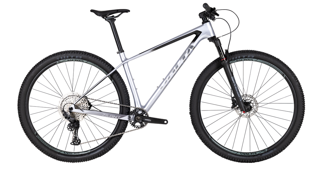 BICICLETA MTB VOLTA ZILANT RACE G3 CARBONO DEORE 12VEL 29ER GRIS M